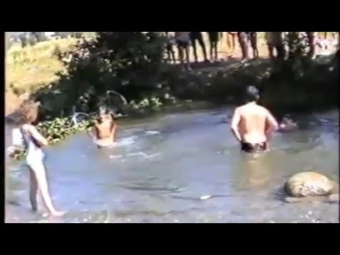 Kupanje u Gotovuši 1986.godine