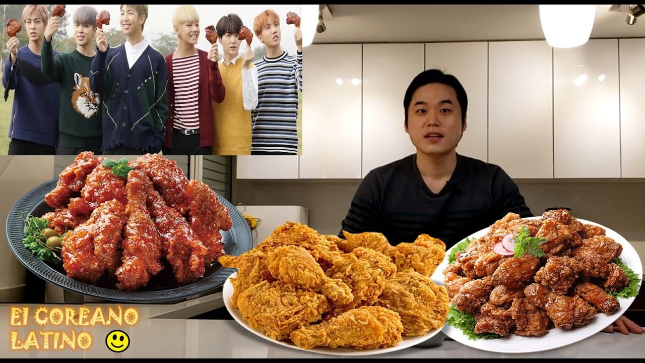 RECETA POLLO COREANO FÁCIL RÁPIDO Y DELICIOSO | HAZLO EN CASA LO QUE COME BTS