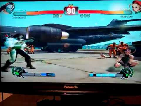 SF4 - Umataro42 vs Woo-pow 001 (Vega vs Cammy)