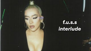 Christina Aguilera - F.U.S.S (Interlude) - Tradução