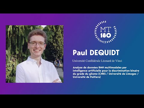 1er prix du jury & prix des internautes - Paul Dequidt - Finale nationale MT180 édition 2021