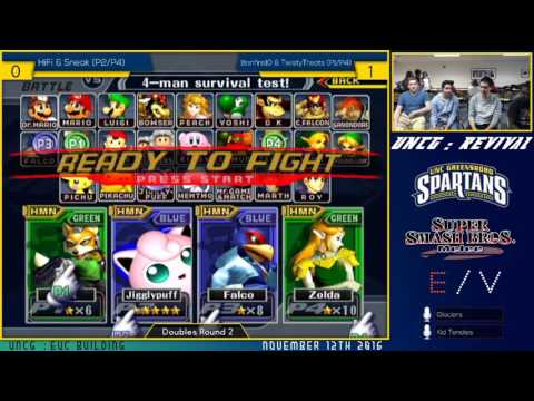 UNCG : Revival Doubles - HiFi & Sneak vs Bonfire10 & TwistyTreats - WInners Round 2