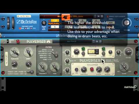 Reason 7 204: Pulverizer - 11. Follower - Tremor Rate Mod - Extra Distortion
