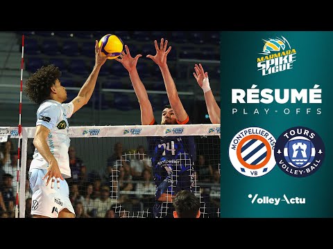 Resumé : Montpellier vs Tours | Demi-finale MSL 24-25 / Match 1