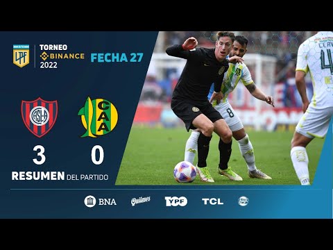 #TorneoBinance | Fecha 27 | resumen de San Lorenzo - Aldosivi