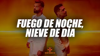 Ricky Martin, Christian Nodal - Fuego de Noche, Nieve de Día (LETRA)