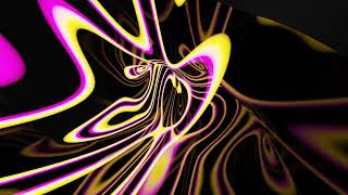 Pink Golden Swirl Tunnel - VJ LOOP NEON Calming Abstract Background Video 4k Dreaming Screensaver