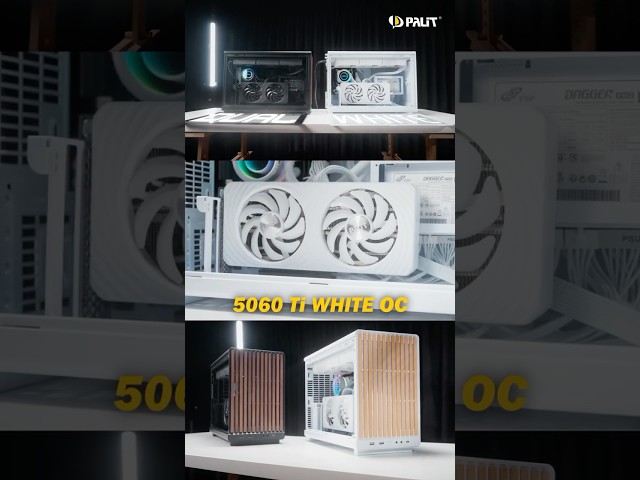 Vídeo relacionado con Palit GeForce RTX 5060 Ti White OC, GeForce RTX 5060 Ti, 16 GB, GDDR7, 128 Bit, 7680 x 4320 Pixel, PCI Express 5.0