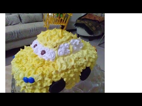 Car Cake|| How To Make Car Cake For Boy's || Birthday Cake