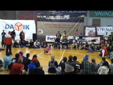 TEDDY VS GOPETO / 1VS1 BBOY BATTLE PLOVDIV 2013