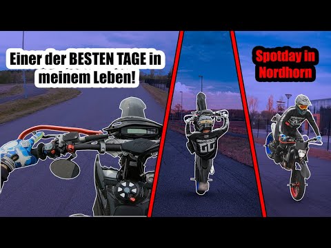 Einer der BESTEN TAGE in meinem LEBEN! - WILDER SPOTDAY in NORDHORN | KTM EXC 450 | Motovlog | GoPro