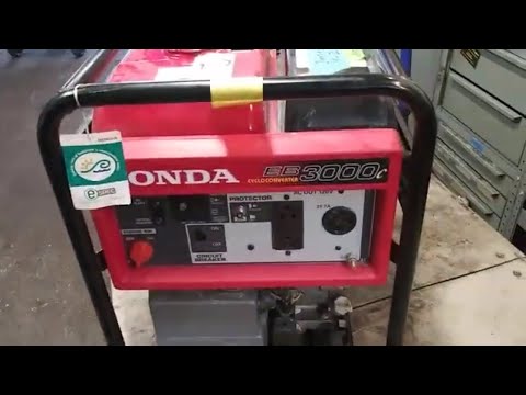 * Honda eb3000c cycloconverter carburetor repair...