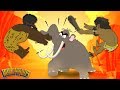 Woolly Mammoth Stampede - Mammoths on the Run - Prehistorica by Howdytoons