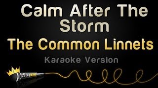 The Common Linnets - Calm After The Storm (Karaoke Version)