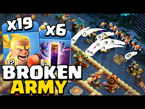 BEST & MOST POWERFUL Strategy with BARBARIAN KICKER | New Haaland Troop with BATS in Clash of Clans