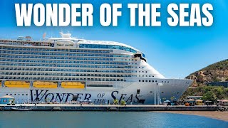 Wonder of the Seas Cruise Ship Tour 2025 | World's Largest Cruise Experience