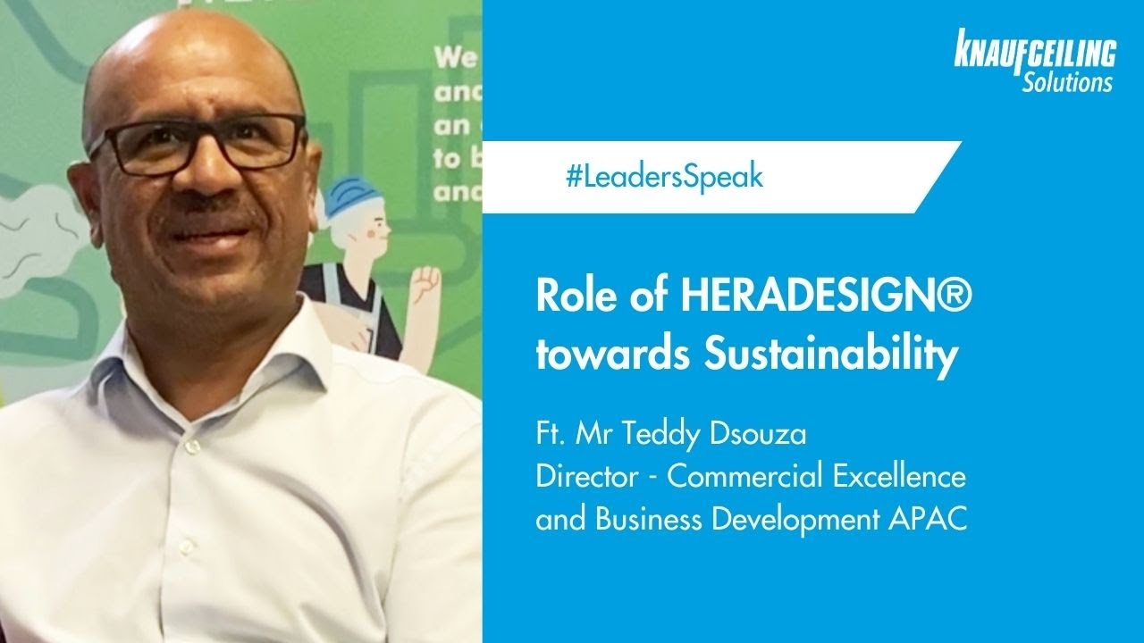 Heradesign: The Sustainable Solution for Modern Ceilings | Knauf Ceiling Solutions India