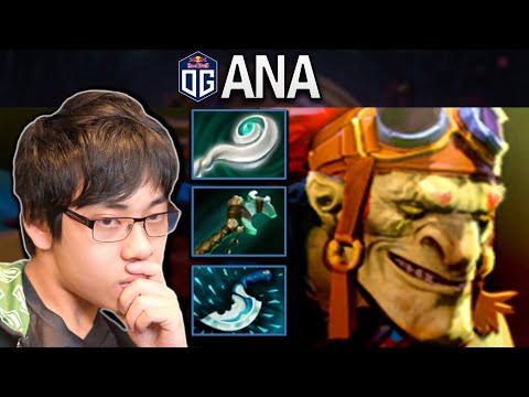 OG.ANA TRIES TO OFFLANE WITH BATRIDER - DOTA 2 7.25 GAMEPLAY