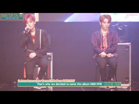 [6TOTSubs] 170411 TEEN TOP ON AIR - At 'HIGH FIVE' Showcase