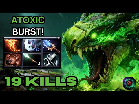 Viper DESTROYS Midlane! INSANE 19 Kills | Toxic Damage Build | Dota 2 High MMR Gameplay