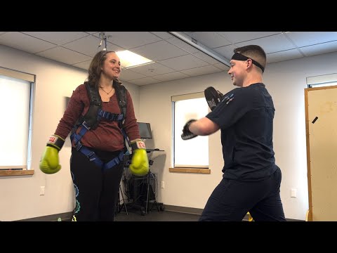 Doctors didn't think Emma would walk again, now she runs and boxes at Goodwill NeuroRehab