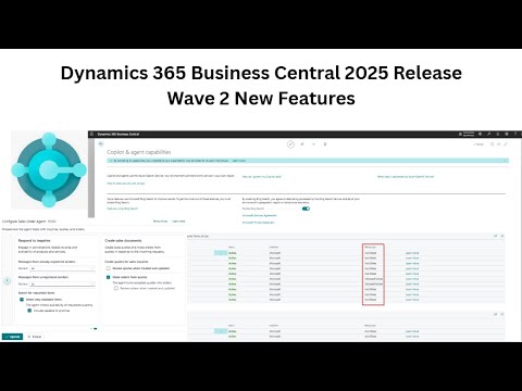 Dynamics 365 Business Central 2025 Release Wave 2 New Features