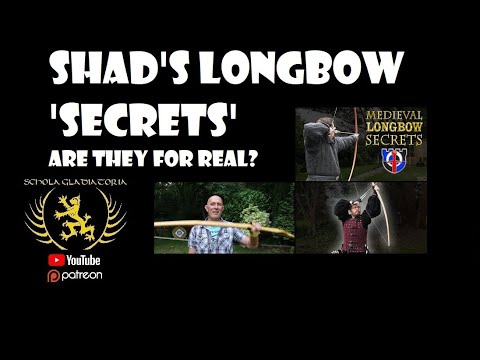 Shadiversity's Longbow / Warbow 'secrets' - RIGHT, WRONG. CRAZY?