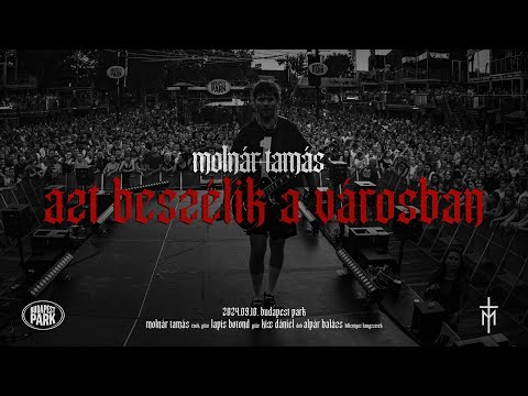 Molnár Tamás - Azt beszélik a városban (LIVE @ BUDAPEST PARK)