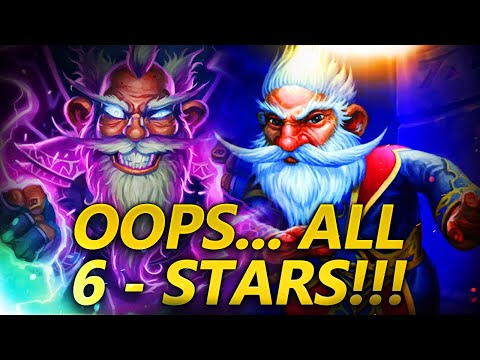 Oops... All 6 - Stars!!! | Hearthstone Battlegrounds Gameplay | Patch 22.2.2 | bofur_hs