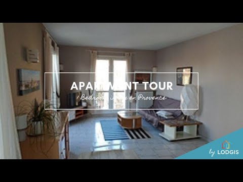 Apartment Tour // Furnished  57.3m2 in Aix en Provence – Ref : 2AJ23225