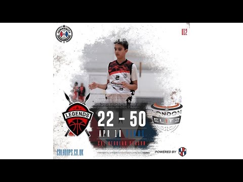 Southwark Legends vs London Elite (CBL U12 Boys 2021/22 Game Highlights)