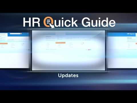 HR Quick Guide Product Tour