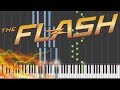 The Flash - Main Theme | Piano Tutorial + Sheets