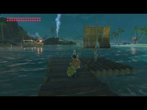 Dark Link/Sunken Treasure Side Quest – Lurelin Village