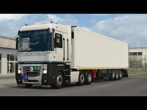 ETS2 1.38 - Euro Truck Simulator 2 - Renault Magnum - Schmitz Cargobull trailer - Craiova to Galati