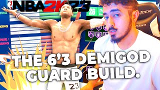 THE 6'3 DEMIGOD GUARD BUILD IS GAME BREAKING in NBA 2K23! BEST GUARD BUILD! BEST BUILD 2K23 TYCENO