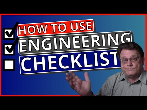 Discover the Civil Engineering Checklist and Why You Need Them - Engineering Online PDH Courses