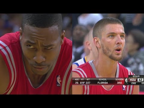 2014.02.20 - Dwight Howard & Chandler Parsons Full Combined Highlights at Warriors