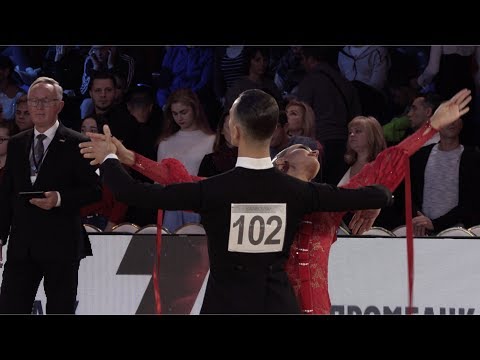 Edgars Linis - Eliza Ancane LAT, English Waltz | ROC 2018 WDSF GrandSlam Standard