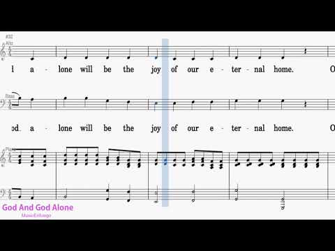 God And God Alone - Alto