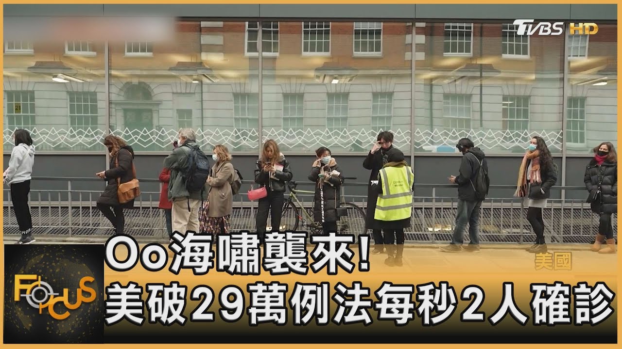Oo海嘯襲來!美破29萬例.法每秒2確診