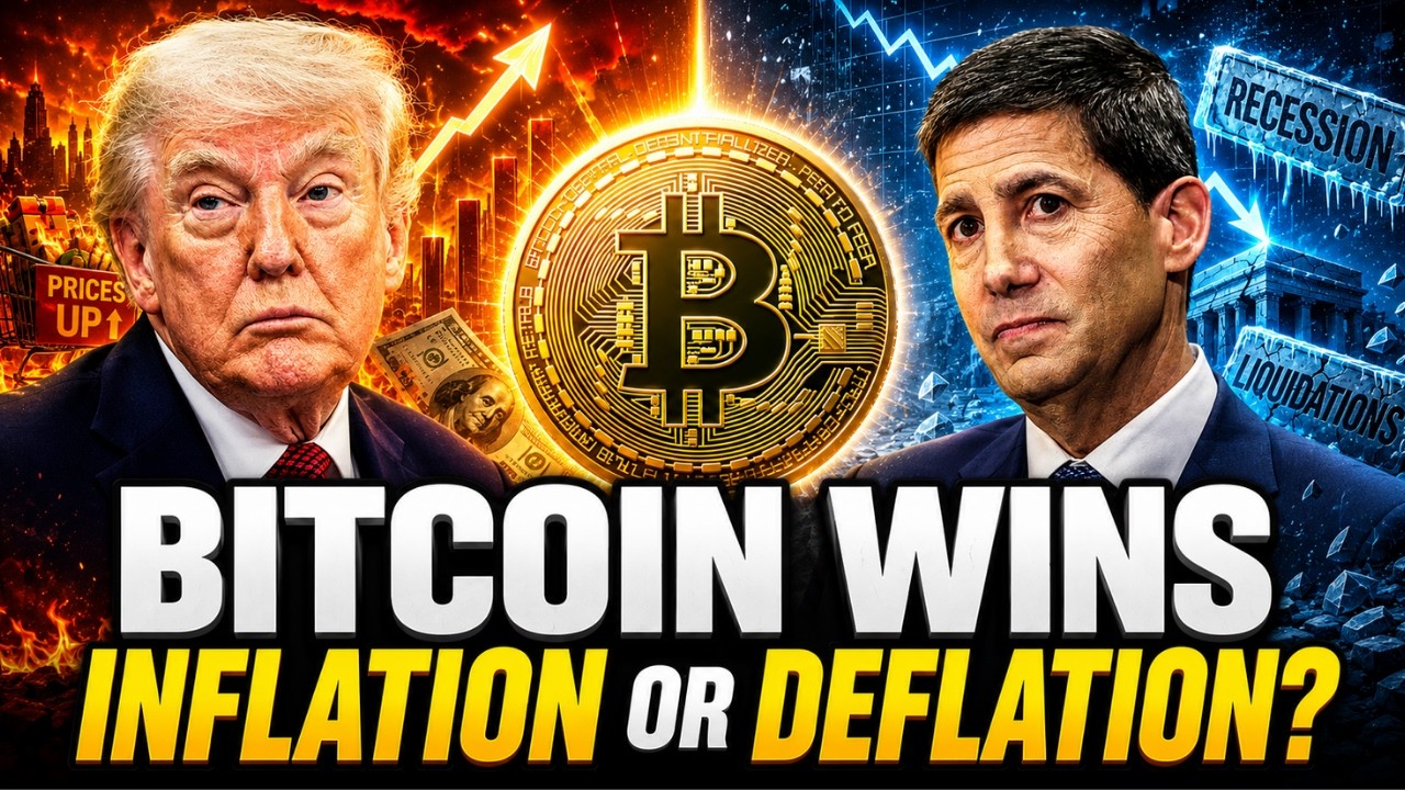 INFLATION OR DEFLATION   BITCOIN WINS REGARDLESS