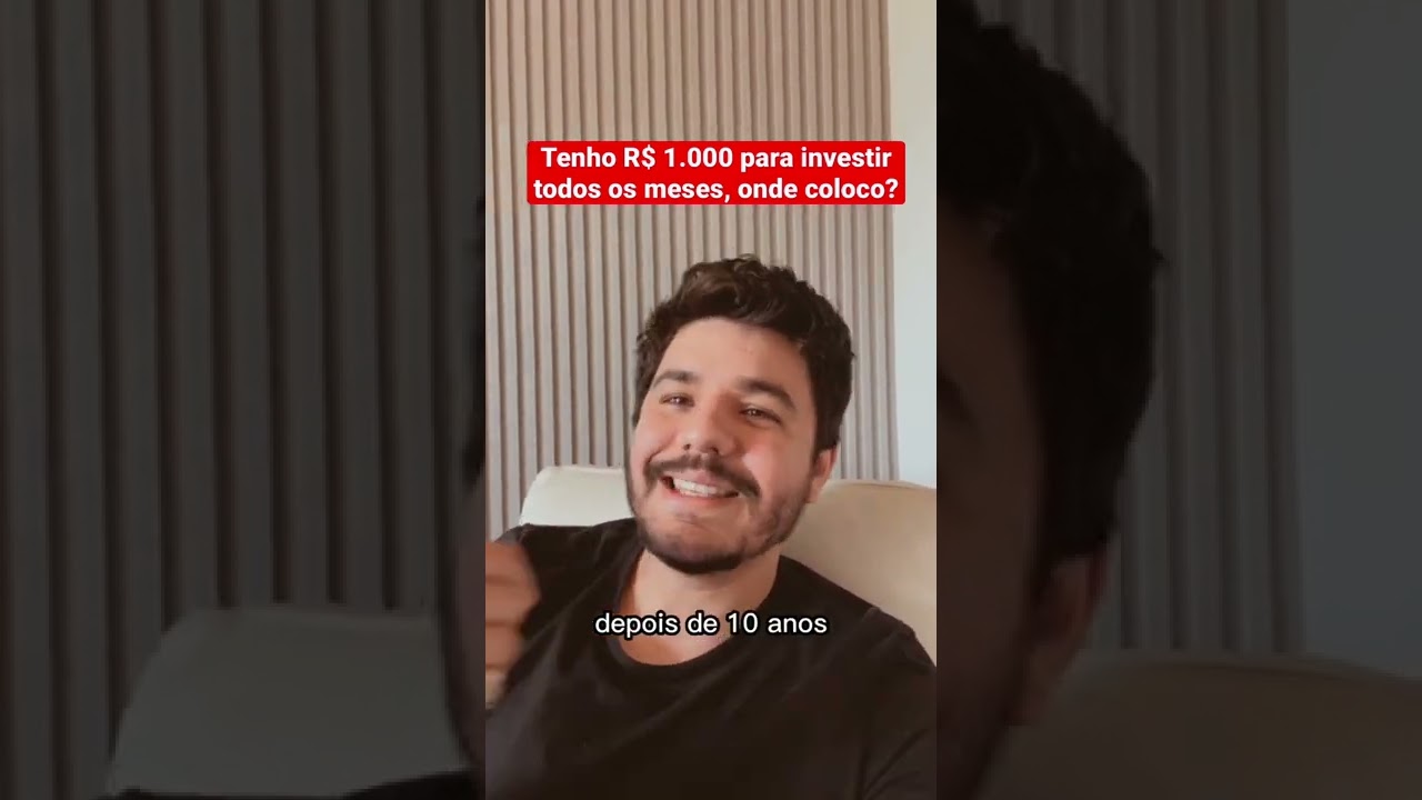 Onde investir R$ 1.000 por mês com segurança? Lembrando que simplifiquei a conta…