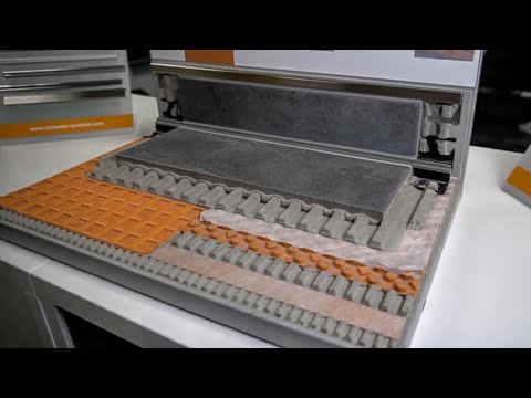 Fliesen verlegen.  Fliesenuntergrund. So funktioniert's. Erklärung vom Profi. Schlüter Systems.