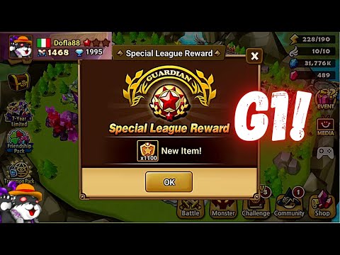 we hit G1 in SPECIAL LEAGUE | Summoners War