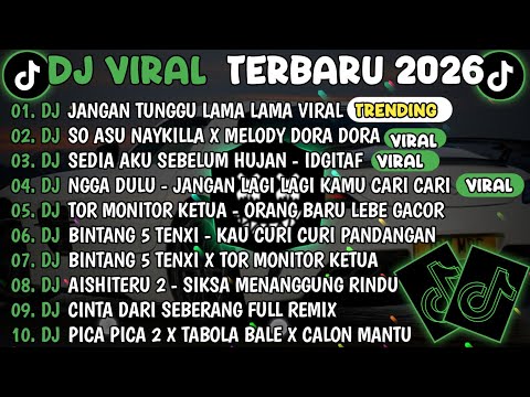 DJ TIKTOK TERBARU 2026🎵DJ JANGAN TUNGGU LAMA LAMA🎵DJ SO ASU NAYKILLA X MELODY DORA DORA