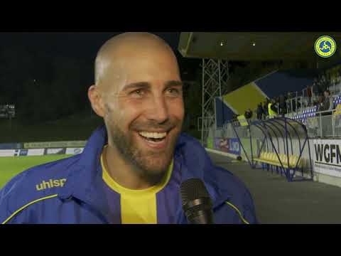 Konditionswunder Mario Konrad im Interview nach First Vienna FC 1894 - Sportunion Mauer