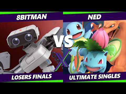 S@X 401 Online Losers Finals - 8BitMan (ROB) Vs. Ned (Pyra Mythra) Smash Ultimate - SSBU