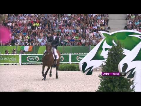 JEM 2014 : Patrice Delaveau,  finale par équipe et qualification individuelle en saut d'obstacles