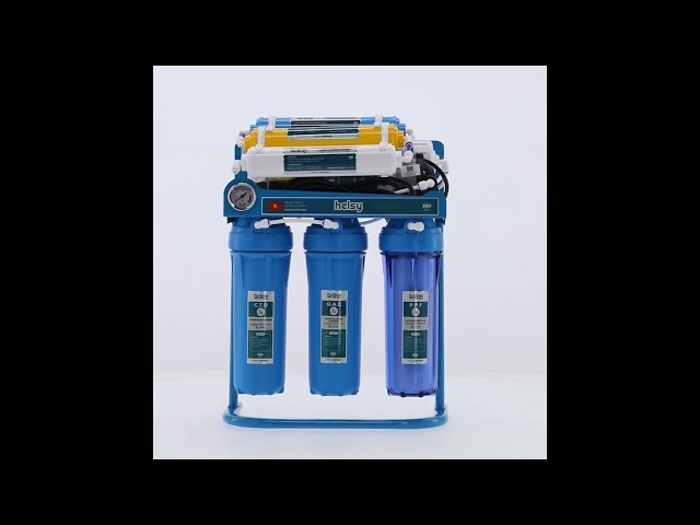 فلتر ماء 7 مراحل فيتنامي مع ستاند وساعة ضغط HELSY